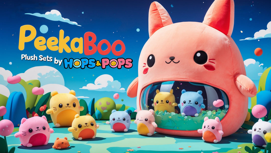 Plush Sets with Mini Plushies Inside | Stuffed Animal Sets | Hops & Pops