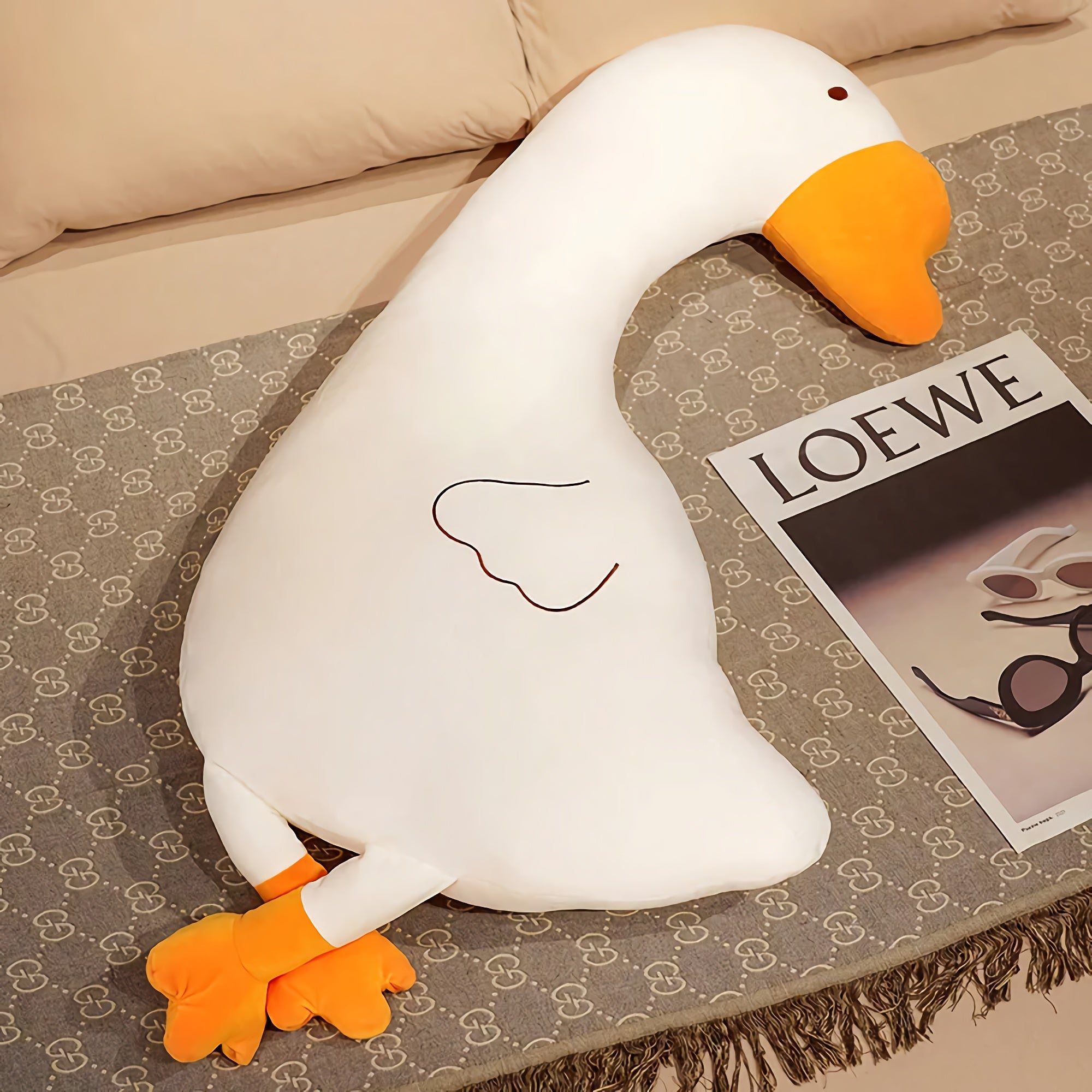 Dino & Friends Looong Plush Pillow
