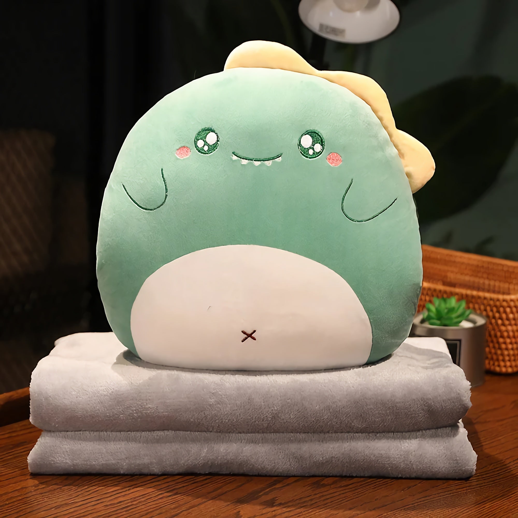 PillowPuff Snuggle Critter Blanket Plush Set