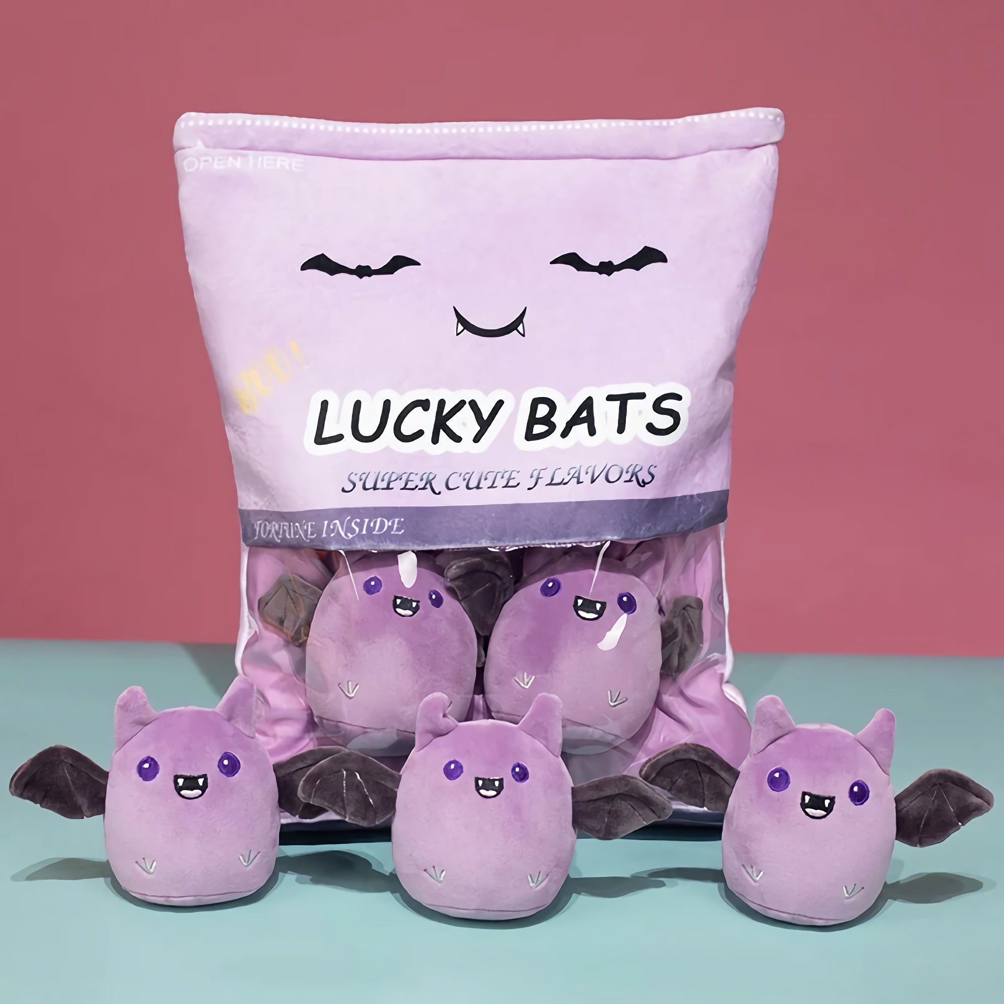 Lucky Bats Peekaboo Plush Set