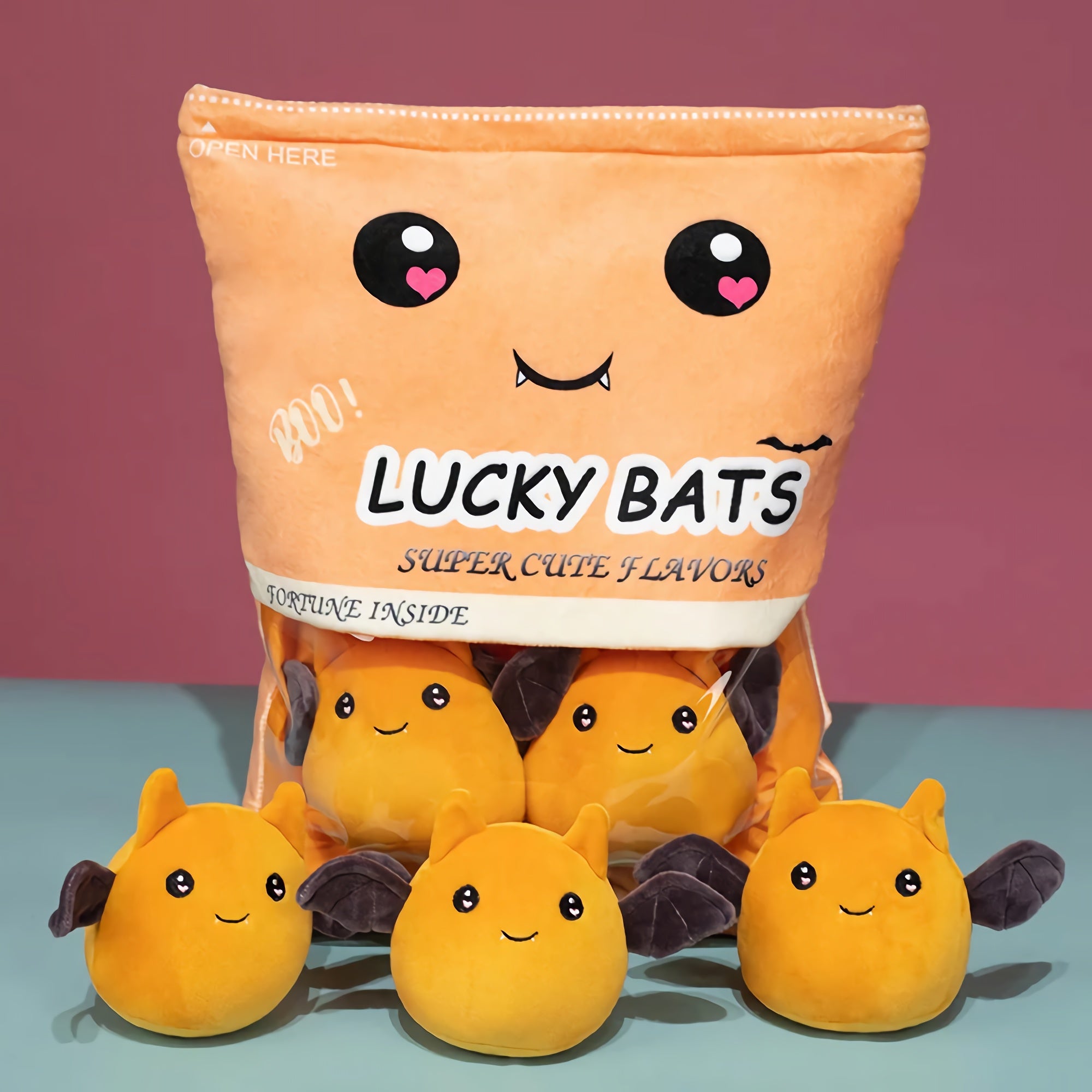 Lucky Bats Peekaboo Plush Set
