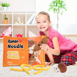 Orange Ramen Sausage & Mushroom Peeakaboo Plush Set