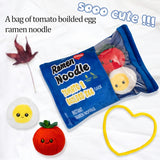 Blue Ramen Buddies, Peekaboo Plush Set