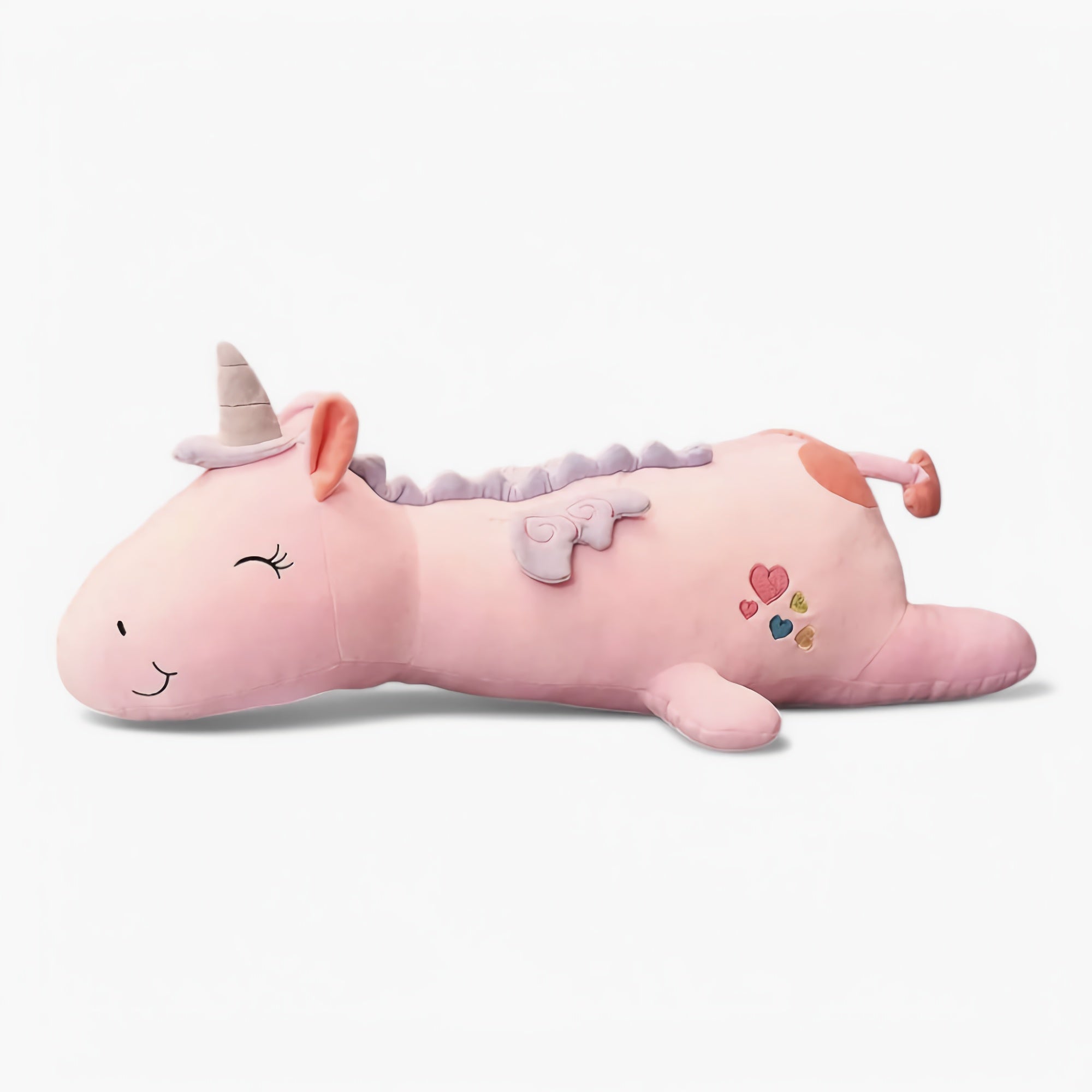 DreamWhirl Unicorns, Pastel Plush Pillow Companions