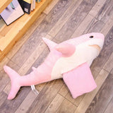 Reef Shark Plush Blanket Set