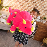 Chubby Triceratops Plush Dino Companions