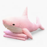 Reef Shark Plush Blanket Set