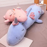 DreamWhirl Unicorns, Pastel Plush Pillow Companions