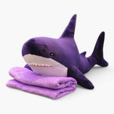 Reef Shark Plush Blanket Set