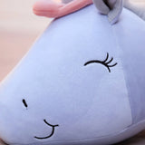 DreamWhirl Unicorns, Pastel Plush Pillow Companions