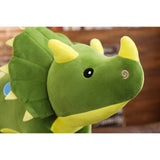 Chubby Triceratops Plush Dino Companions