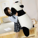 Chubby Roll Panda Plush