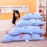DreamWhirl Unicorns, Pastel Plush Pillow Companions