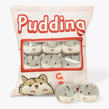 Pudding Puff Hamsters Peekaboo Plush Set