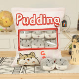 Pudding Puff Hamsters Peekaboo Plush Set