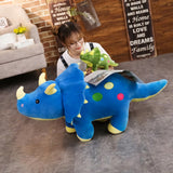 Chubby Triceratops Plush Dino Companions