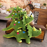 Chubby Triceratops Plush Dino Companions