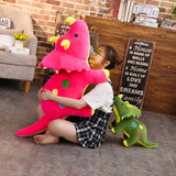 Chubby Triceratops Plush Dino Companions