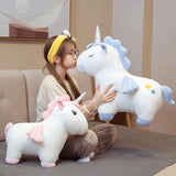 Starlit Stompers, Chunky Unicorn Plush Buddies