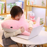 Reef Shark Plush Blanket Set