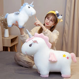 Starlit Stompers, Chunky Unicorn Plush Buddies