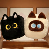 Tofu Cat Plushies - Soft & Squishy Cube Companions