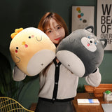 PillowPuff Snuggle Critter Blanket Plush Set