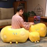 Cheddar Chonk - The Cheese Cube Plush with Legs!