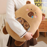 Capy Snuggle Bag Peekaboo Plush Set