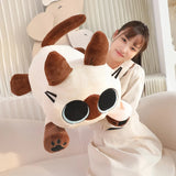 Big-Eyed Siamese Cat Stuffed Animal Plush