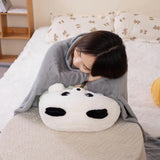 SnuggleBites 2-in-1 Plush Pillow & Cozy Blanket Set