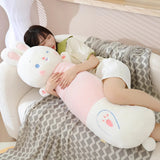 Striped Bunny Plush Pillows