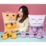 Lucky Bats Peekaboo Plush Set