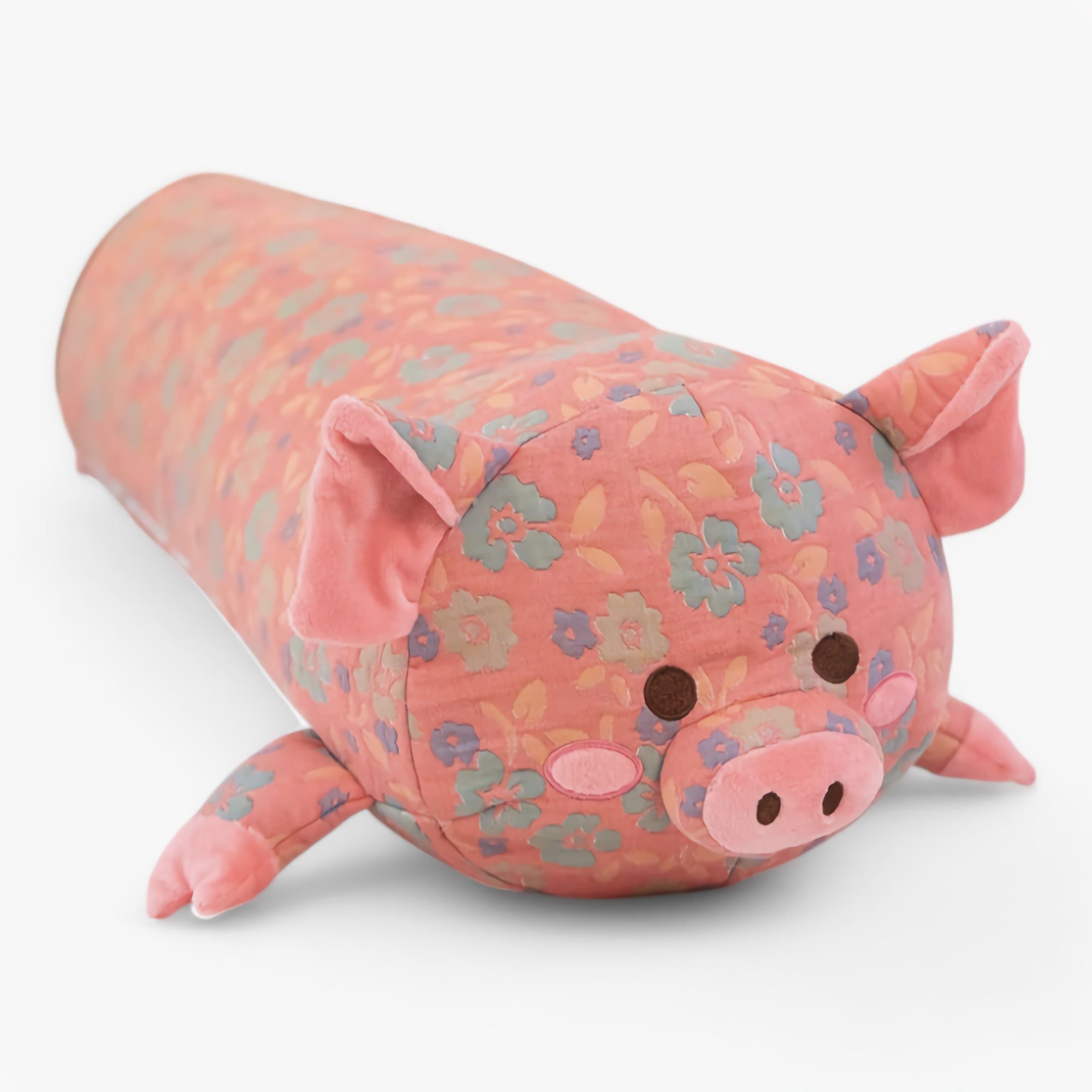 Piggy Bloom Floral & Fluffy Plush Pillows