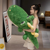 SnuggleGator Jumbo Crocodile Plushie