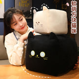 Chonk Cube Cats - Squishy Square Plush Pillows