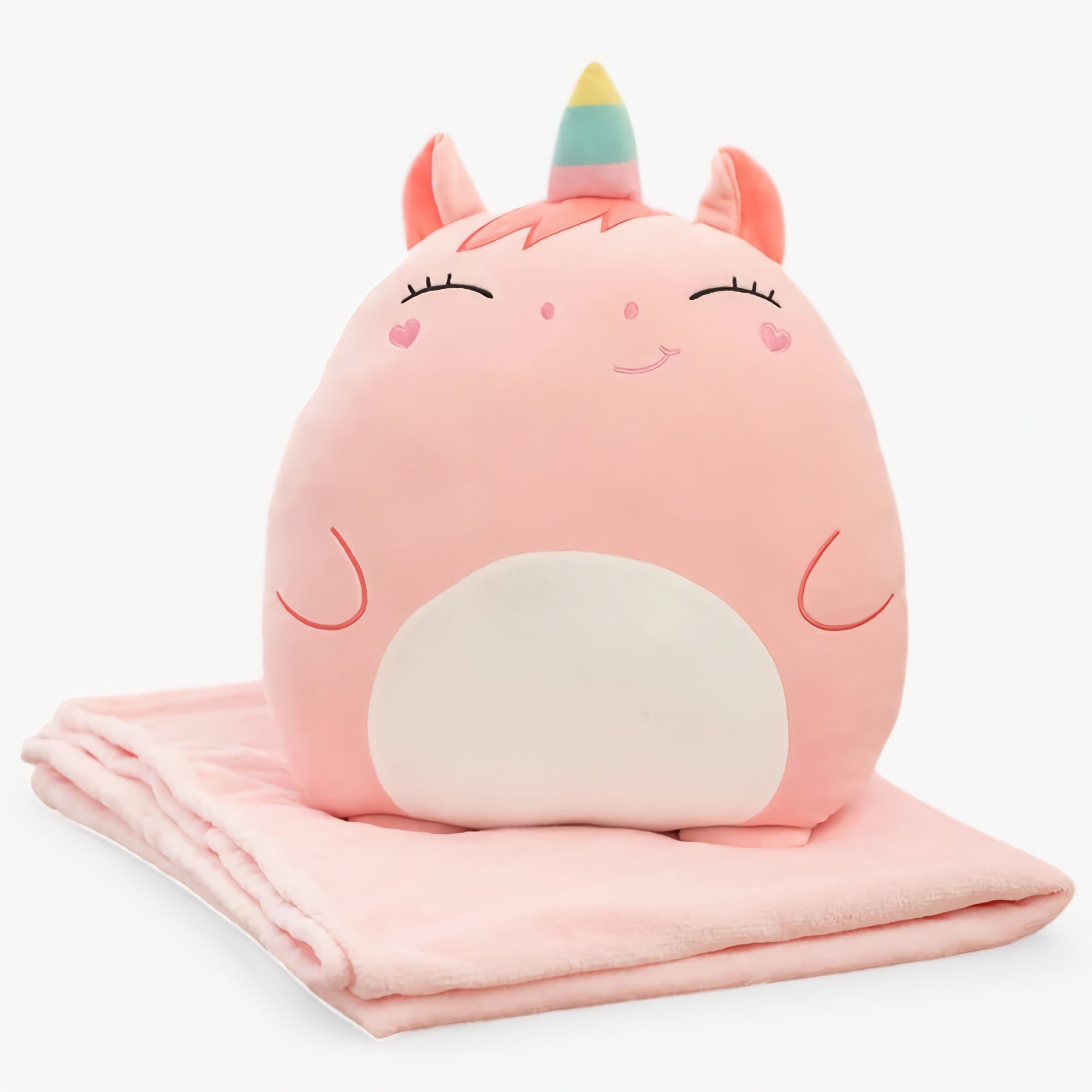 Fluffy Forest Friends Blanket Plush Set