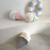 Sprinkle Swirl Scoops Plush Pillows