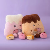 Sweetie Puff Puddings, Peekaboo Dessert Plush Set