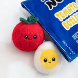 Blue Ramen Buddies, Peekaboo Plush Set