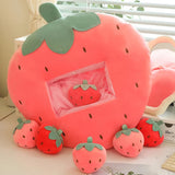 Snack Squeeze Fruits Peekaboo Plush Set