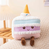 Party Puff Cakes, Kawaii Dessert Plush Buddies