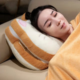 CozyCat 3-in-1 Plush Hand Warmer & Blanket Set