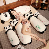 Panda Cuddle Plush Bolster Pillow