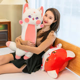 FoxiCat Hug Plush Adorable Looong Pillow