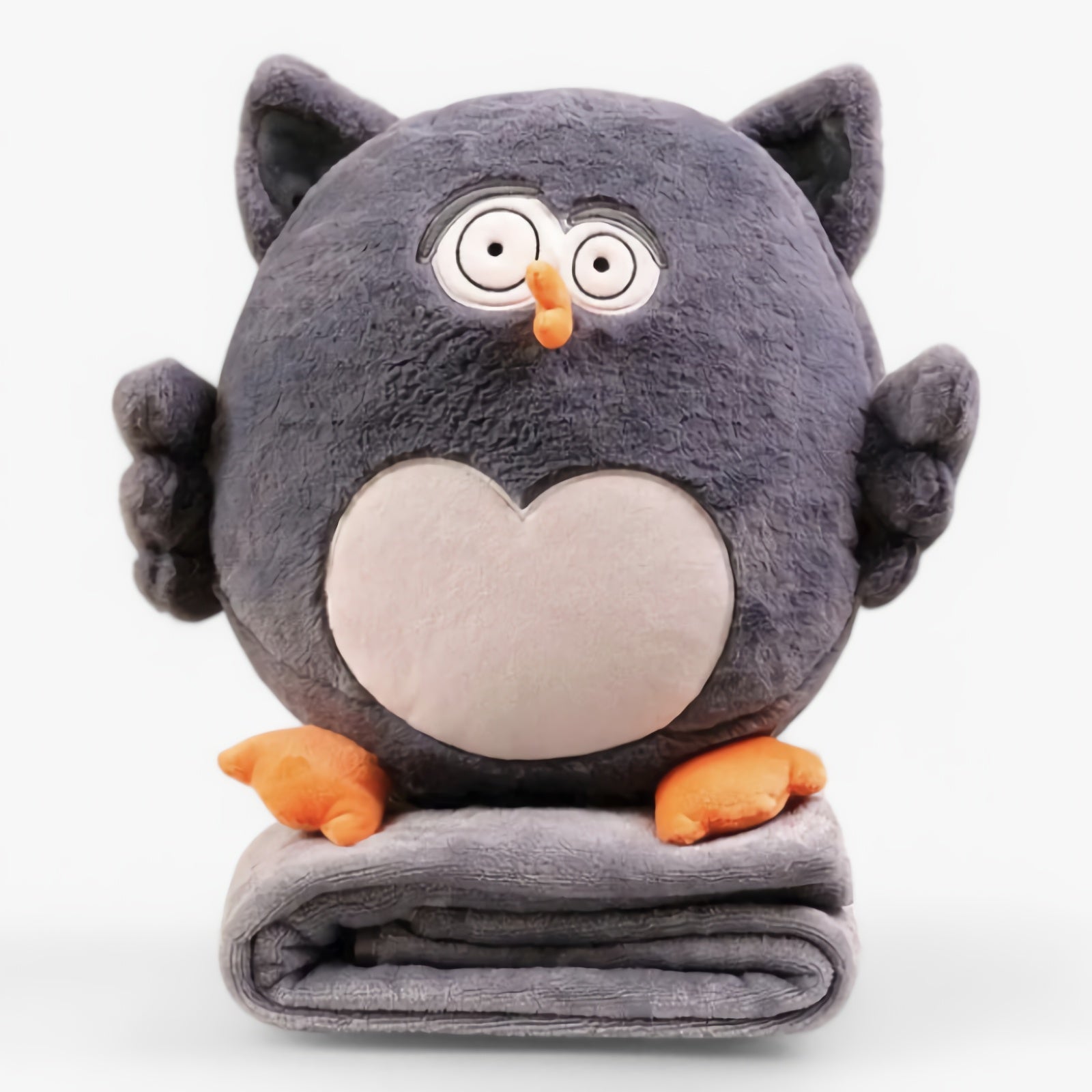 Owl-Emotes Puffy Plush Owls