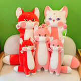FoxiCat Hug Plush Adorable Looong Pillow