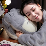 CozyCat 3-in-1 Plush Hand Warmer & Blanket Set