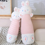 Striped Bunny Plush Pillows