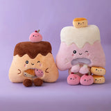 Sweetie Puff Puddings, Peekaboo Dessert Plush Set